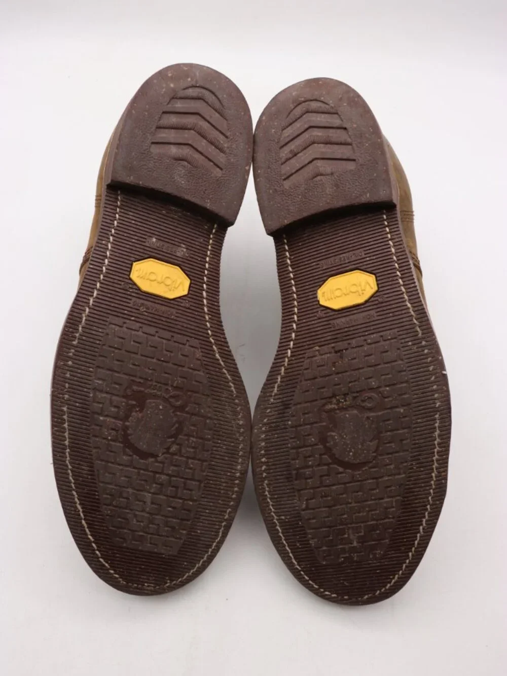 Vintage LL Bean Chippewa Katahdin Iron Men's 11.5 EE Brown Leather Boots Cap Toe